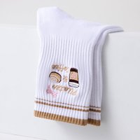 Chaussettes de Pilates personnalisées pour femmes, antidérapantes, en coton, à la cheville, pour le yoga, avec logo personnalisé, motif antidérapant, pour l'entraînement, la barre et le fitness
