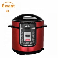 Ewant5L 6L Pressure Cooker Komersial Peralatan Dapur Rumah Tangga Multifungsi Digital Otomatis Electric Pressure Cooker