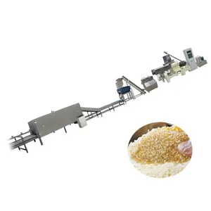 Customized industrial panko bread crumbs processing machine production line