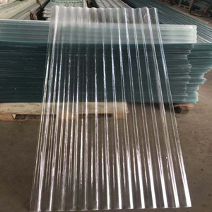 แผ่นหลังคาโปร่งแสง FRP หนา 1.2 มม.-3 มม. / กระเบื้องหลังคาโปร่งแสง - Product Image 1