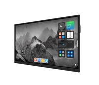 86 Inch Concurrerende Prijs 4K Interactieve Flatpanel Smartboard Voor Scholen Die Trainingsbijeenkomst Onderwijzen