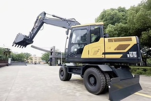 รถขุดล้อยางสำหรับงานหนัก HW155 พร้อมประสิทธิภาพการทำงานสูง - Product Image 2