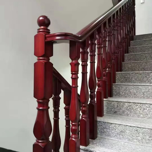 درابزين الدرج الخشبي الزان الراقية ، تصميم عصري ، وظائف صغيرة وكبيرة ، جودة ممتازة-مصنعة من قبل Bussen - Product Image 1