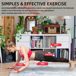 GEDENG yüksek kalite elastik direnç döngü Yoga egzersiz spor ev Fitness egzersiz streç Mini bant - Product Image 3