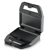 RAF Nouveauté Produit 6 en 1 Machine à Sandwich Portable Appareils Électriques de Cuisine pour le Petit-Déjeuner Gaufrier et Machine à Donuts