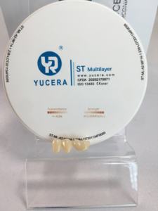 Yucera ST blocco multistrato dischi di <span class=keywords><strong>Zirconia</strong></span> dente 43% trasmissione dentale di buona qualità con il prezzo basso <span class=keywords><strong>CAD</strong></span> <span class=keywords><strong>CAM</strong></span> - Product Image 6