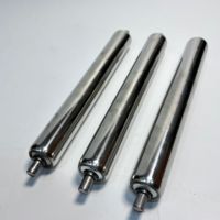 Ligne de convoyeur à rouleaux en acier inoxydable pour le transport de rouleaux non motorisés galvanisés avec composants de roulement à billes