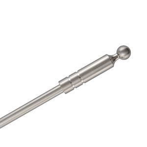 Palo de cortina de hierro barato 8mm/10mm/12mm de acero inoxidable de Metal personalizado único moderno Barra de Metal accesorios de cortina postes de Metal - Product Image 1