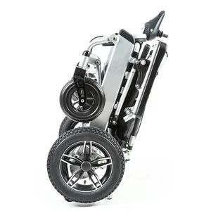 电动轮椅廉价热卖高品质可折叠电动电动轻便残疾人轮椅