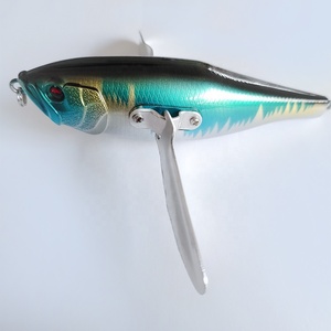 <span class=keywords><strong>Leurre</strong></span> <span class=keywords><strong>de</strong></span> pêche en gros pour truites et black-bass, 110 mm, 30 g, <span class=keywords><strong>Popper</strong></span> <span class=keywords><strong>de</strong></span> <span class=keywords><strong>surface</strong></span> avec ailes en ABS pour lac et rivière - Product Image 2