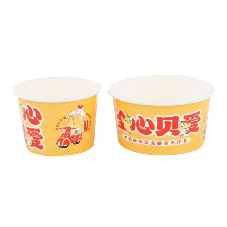 Custom Disposable Soup Paper Bowl Eco Friendly Soup Cup with Logo