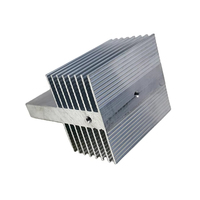 Usinage CNC T4 T5 T6 profilés d'extrusion de dissipateur de chaleur en aluminium anodisé