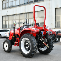 Fabricant Vérifié Certifié ISO Innovi YTO Diesel Tracteur Mini Polyvalent 4x4 Robuste 50CV pour Jardin et Ferme avec Boîte de Vitesses et Pompe