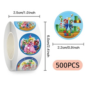 500 pegatinas de anime y dibujos animados para bricolaje, etiquetas para equipaje, calcomanías de graffiti, decoración para fiestas infantiles y dulces - Product Image 2