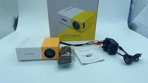 Labra Máy Chiếu Rạp Chiếu Phim 4K Hd Yg300 Tại Nhà Máy Máy Máy Chiếu Bỏ Túi <span class=keywords><strong>Lcd</strong></span> Led <span class=keywords><strong>Mini</strong></span> Cầm Tay Tại Nhà Máy Yg 300 Đa Phương Tiện - Product Image 4