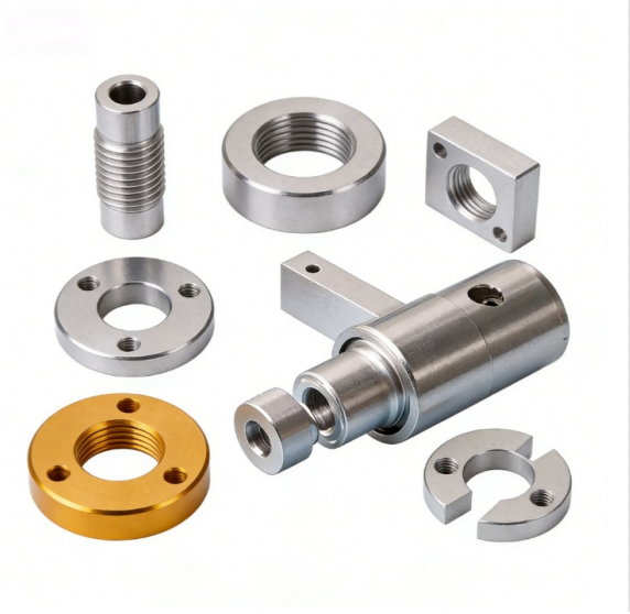 CNC Machining Precision Hardware Parts Processing Various Materials -Type Lathe Components for Pipeline Robot