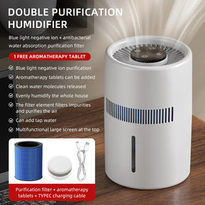 Humidificador Inteligente para el Hogar, Evaporativo sin Niebla, Humidificación sin Vapor, Limpieza de Vías de Agua, 350mL/h para 10 Personas, Venta al Por Mayor ㎡ -20 ㎡   Dormitorio - Product Image 1