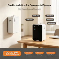 Diffuseur de parfum commercial grande surface 6000m³, diffuseur d'huiles essentielles sans eau en alliage d'aluminium 1000ml pour CVC avec NFC