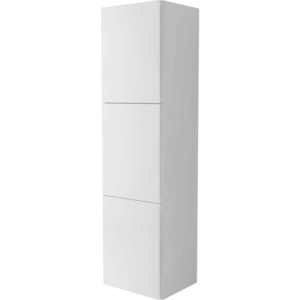 Glossy White 170 H. Interior Accessories <b>Suspended</b> Column Unit with 3 Doors - Product Image 1