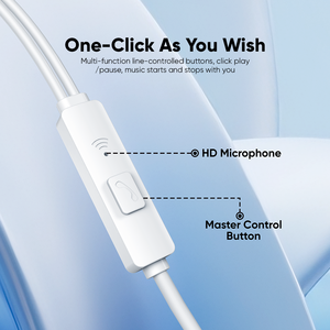 หูฟังแบบมีสาย <span class=keywords><strong>VIDVIE</strong></span> สีสันสดใส สวยงาม ขนาด 3.5 มม. พร้อมระบบแฮนด์ฟรี เสียงเบสหนักแน่น สเตอริโอ สำหรับโทรศัพท์มือถือ - Product Image 4