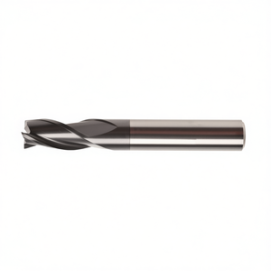Fresa de metal de carburo sólido Ttake Standard Ta1404 con recubrimiento Nano TiAln, helicoidal de 30 grados y 3 filos - Product Image 2