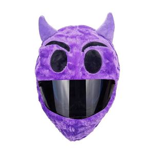 Motorcycle off Road Funny Plush Protective <strong>Helmet</strong> Headgear Cute Cartoon Design One Size - Product Image 3