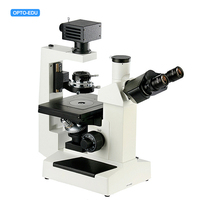 Microscopio Biológico Trinocular de Contraste de Fases Invertido OPTO-EDU A14.0201 400x