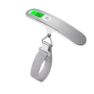 Hanging Digital Luggage <b>Scale</b> Stainless Steel LCD Display 10G Accuracy Battery Powered Single Point Type - Product Image 6