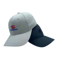 Topi bisbol katun murni wanita kustom, topi bisbol kelas atas Detail pita kecil sulaman lidah bebek melengkung