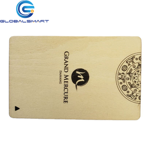 บัตรคีย์การ์ดโรงแรม RFID ไม้ไผ่รักษ์โลก 13.56Mhz บัตร NFC ไม้สำหรับโรงแรม - Product Image 4