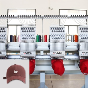 Huimei fabrieks prijs levert digitale <span class=keywords><strong>computer</strong></span> 12/15 naalden nieuwe vier-logo borduurmachine - Product Image 3