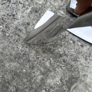 Spatule plate industrielle en acier inoxydable de qualité DIY, couteau à mastic flexible, épaisseur de lame 0,8 mm, personnalisable OEM L00013 - Product Image 5