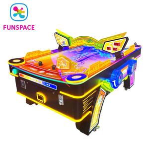 Máquina de Hockey de Aire Curva de Funspace, Venta al por Mayor de Fábrica en Guangzhou, Máquina de Juego de Hockey de Aire Comercial que Funciona con Monedas - Product Image 4