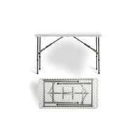 Tables et chaises pliantes modernes et légères pour l'extérieur, pour les dîners, les fêtes, les mariages et les banquets