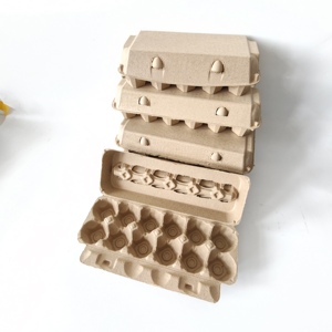 Plateau à œufs en plastique PET de qualité alimentaire SENC, 10 trous, antichoc, empilable, pour stockage et présentation en vente au détail, emballage blister - Product Image 6