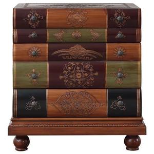 American Country Style Three Drawer <b>Chest</b> 64x51x69cm <b>Storage</b> Cabinet Living Room Bedroom Entryway Furniture - Product Image 5