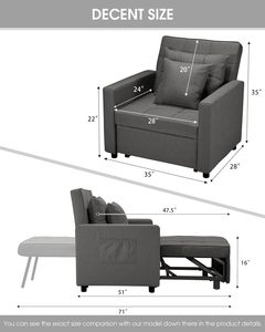 Nuovo Divano Salvaspazio 2026, Divano Letto di Lusso per Soggiorno, Alta Qualità - Product Image 2