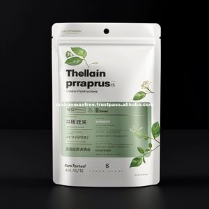 ถุงซิปตั้งแบบด้านพิมพ์ลายแบบกำหนดเองใช้ซ้ำได้อลูมิเนียมฟอยล์ซิปล็อคอาหารและบรรจุภัณฑ์สัตว์เลี้ยงสำหรับเคี้ยวหมากฝรั่ง - Product Image 4