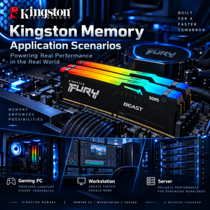 <span class=keywords><strong>Kingston</strong></span> ValueRAM KVR16LN11/4WP 4GB DDR3-1600 Memoria DIMM No ECC 1Rx8 de <span class=keywords><strong>240</strong></span> pines para PC de Escritorio - Product Image 4
