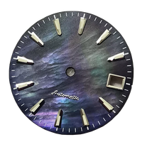 Cadrans OEM MOP avec marqueurs lumineux, montres de luxe, cadrans en nacre, options de personnalisation