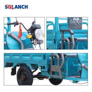 Трехколесный Электрический трехколесный мотоцикл для грузовых автомобилей, пассажирский фургон и грузовик, такси, Китай, с открытым кузовом, напряжение 60 В - Product Image 4