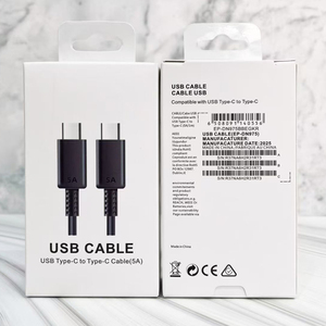 Cable de Carga Rápida USB <span class=keywords><strong>Tipo</strong></span> <span class=keywords><strong>C</strong></span> PD para Galaxy Note 10 20 S21 S22 S23 S24 S25 S26, Cable <span class=keywords><strong>Tipo</strong></span> <span class=keywords><strong>C</strong></span> a <span class=keywords><strong>Tipo</strong></span> <span class=keywords><strong>C</strong></span> - Product Image 1
