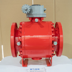 YANGQUAN OEM/ODM High Gas Ball Q347F-40C DN200 Flanged Carbon Steel Industrial Ball for Pipeline Q347F-40C DN200 Gas Ball Valve - Product Image 2
