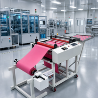 Industrielle 610mm Breitband-Rollenschneidemaschine für Isolierpapier, Kupferfolie, Plastikfolie und Silikon-Dichtungsstreifen