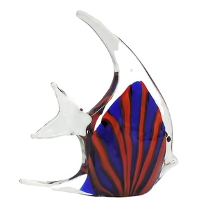 Carino Colorato Unico Della Decorazione <span class=keywords><strong>di</strong></span> <span class=keywords><strong>Vetro</strong></span> Soffiato a mano <span class=keywords><strong>di</strong></span> <span class=keywords><strong>pesce</strong></span> - Product Image 1