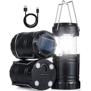 Di động năng lượng mặt trời/Pin LED Cắm trại đèn lồng ánh sáng có thể sạc lại với ráp lều đi bộ đường dài năng lượng mặt trời-Powered cắm trại ngoài trời đèn - Product Image 5