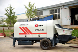 Pompe à béton portative électrique diesel de machines de construction HBTS40 Pompe à béton de haute qualité par le fabricant de la Chine - Product Image 4