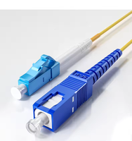 Câble à fibres optiques Pigtail SC APC SC UPC Jaune Orange 0,9 mm de diamètre Longueur 1 mètre OM1 OM3 OM4 OM5 2,0 mm FTTH