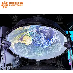 Fourniture d'usine dôme complet projection vidéo planétarium dôme couverture écran 360 degrés cinéma tente dôme théâtre projecteur