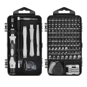 Set Screwdriver 122 In 1 CrV Screw Driver Bit Set Multi Precision Mobile Phone Screwdriver Set Hand Repair Tools Kit